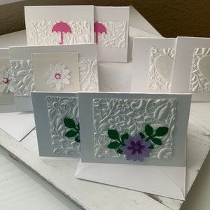 Caja De Regalo Mini Tarjetas Con Sobres