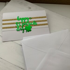 Carte faite main pour la Saint-Patrick