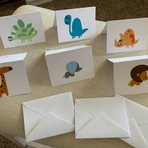 Mini tarjetas de regalo con sobres