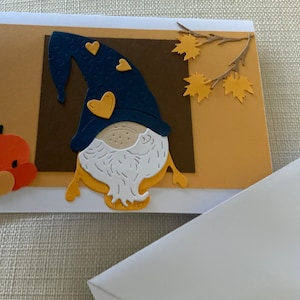 Carte plaisirs d'automne