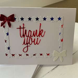 Patriotic Thank You Card
