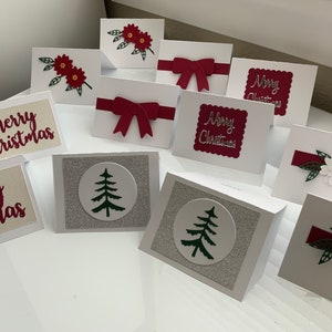 Mini Weihnachtskarten mit Umschlag
