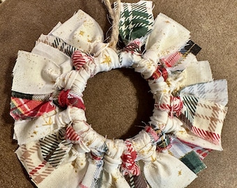 Rag Ornament, 5in