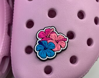Pretty Flower Croc Shoe Charm UK