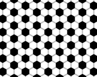 Soccer Ball Pattern SVG: Seamless Football Clipart (Digital Download)