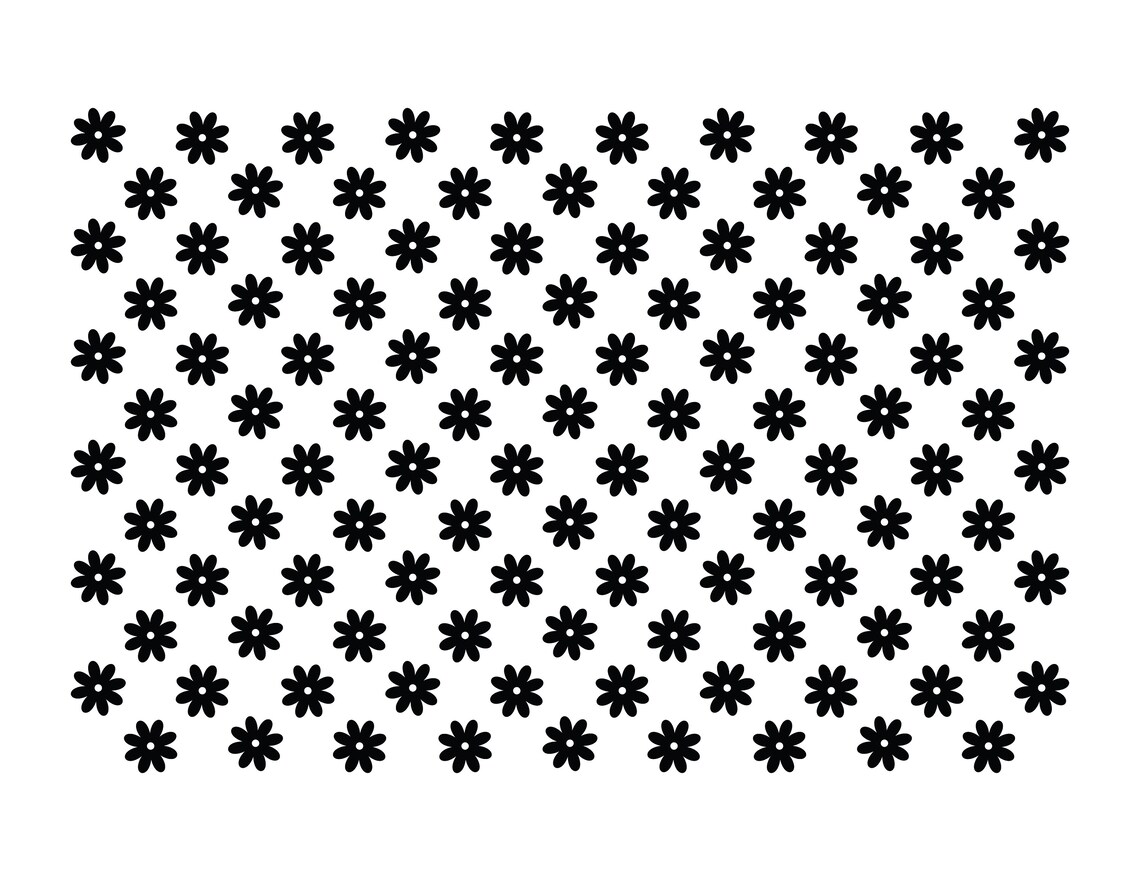 Floral Pattern SVG: Wedding Flower Clipart (digital Download) - Etsy