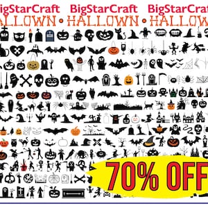 HALLOWEEN SVG Bundle, 277+ Designs, Halloween SVG, Fall Svg Bundle, Halloween Cut Files, Halloween Tree Svg, Halloween ClipArt, Witch Svg