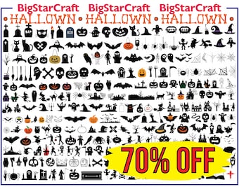 HALLOWEEN SVG-Bundle, 277+ Designs, Halloween SVG, Herbst-Svg-Bundle, Halloween-Schnittdateien, Halloween-Baum-Svg, Halloween-ClipArt, Hexe-Svg