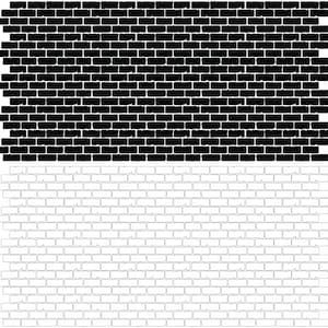 BAKSTEEN stencil SVG-bundel, bakstenen muur stencil SVG, bakstenen muur patroon ClipArt, bakstenen muur SVG, muur en meubilair stencil SVG, patroon SVG