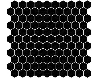 Honeycomb Pattern SVG: Hexagon Clipart (Digital Download)