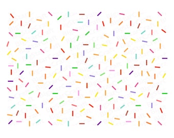 BESPRINKLE MUSTER SVG, Sprinkle Muster Png, Muster zwar, Sprinkle svg, Geburtstag svg, Geburtstag ClipArt, Bäckerei svg, Konfetti svg, Konfetti