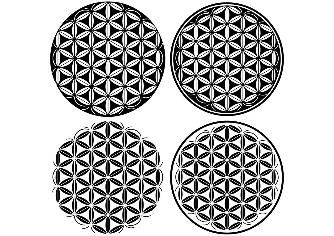 Flower of Life SVG, INSTANT DOWNLOAD, Flower Svg, Graphic Design Svg