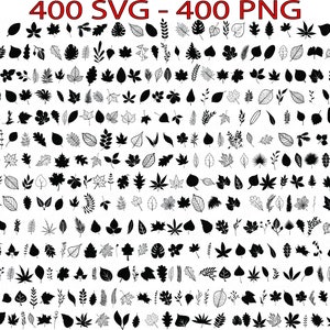 Pacchetto SVG FOGLIE, Svg FOGLIA, ClipArt foglie tropicali, ClipArt foglie, Download immediato, Foglie disegnate a mano Svg, Foglie tropicali Svg, Png, Svg