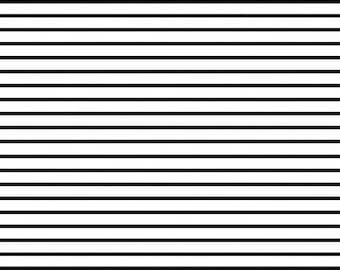Seamless Horizontal Stripe Pattern SVG: Geometric Lines (Digital Download)