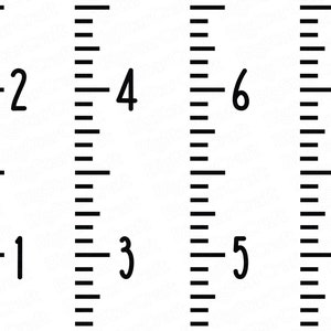 TABELA DE CRESCIMENTO SVG, Download instantâneo, Régua de crescimento Svg, Tabela de crescimento infantil Svg, Régua de parede Svg, Arquivo de corte de medição, ClipArt de régua de crescimento, Régua