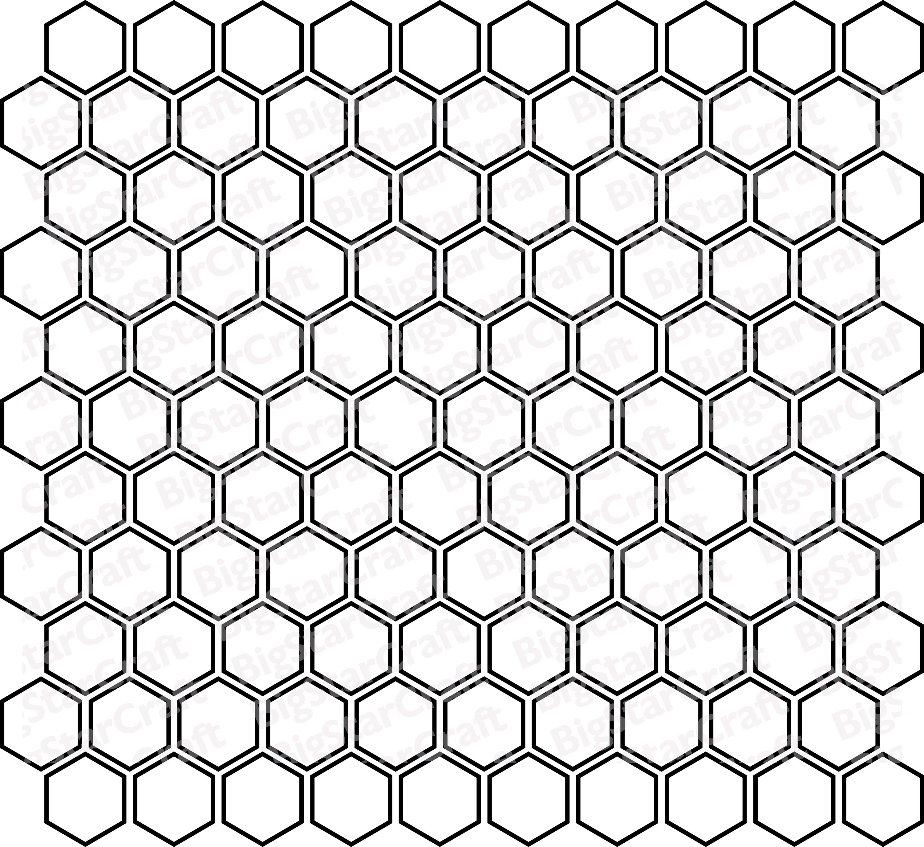 1.40 HONEYCOMB STENCIL, Hexagon Pattern, Painting Stencil, Craft, Hexagon  Stencil, Honeycomb Template, Paint 