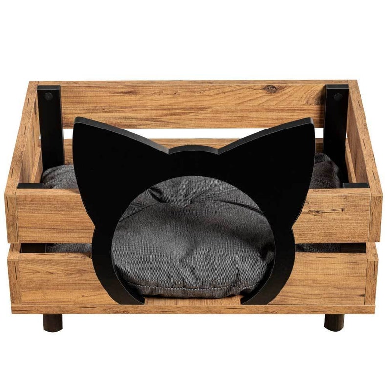 Besonderes Design Katzenhaus-Haustierhaus-Holzkatze-Moderne - Etsy