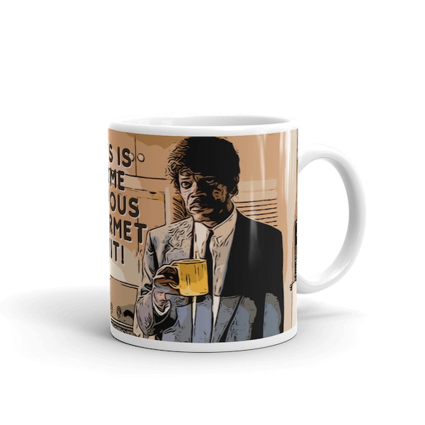 Taza de Pulp Fiction; Pulp Fiction Regalo, Pulp Fiction, Regalo para papá, Regalo para esposo, Regalo divertido, Taza de película