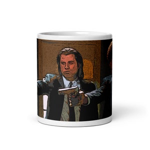 Pulp Fiction Mug; Pulp Fiction Gift, Pulp Fiction, Gift for Dad, Gift for Husband, Funny Gift; Movie Mug