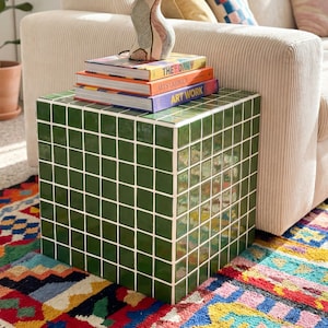 Tiled Side Table, Box L