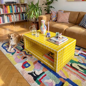 Tiled Coffee Table, Big Shoey