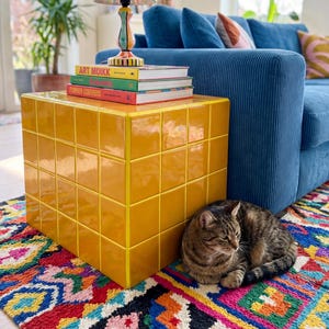 Tiled Side Table, Box M