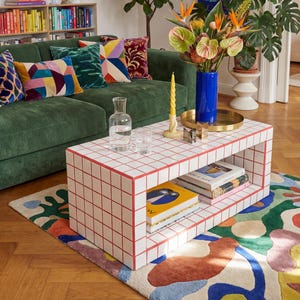 Tiled Coffee Table/Shoe Rack, Shoey M