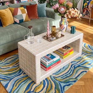 Tiled Coffee Table/Shoe Rack, Shoey M