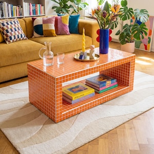 Tiled Coffee Table/Shoe Rack, Shoey M