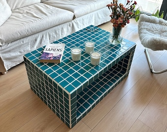 Tiled Coffee Table, Big Shoey