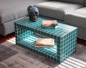 Tiled Coffee Table/Shoe Rack, Shoey