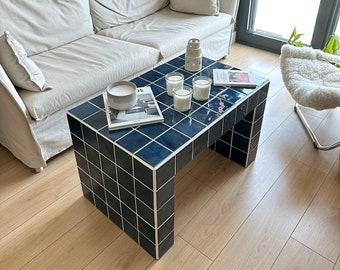 Tiled Coffee Table, Retro