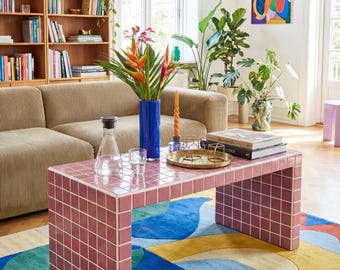 Tiled Coffee Table, Vividus L - Etsy