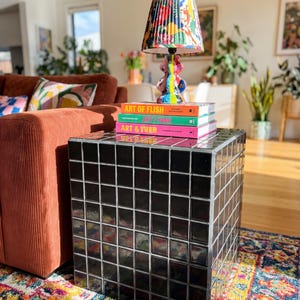 Tiled Side Table, Box M - Etsy