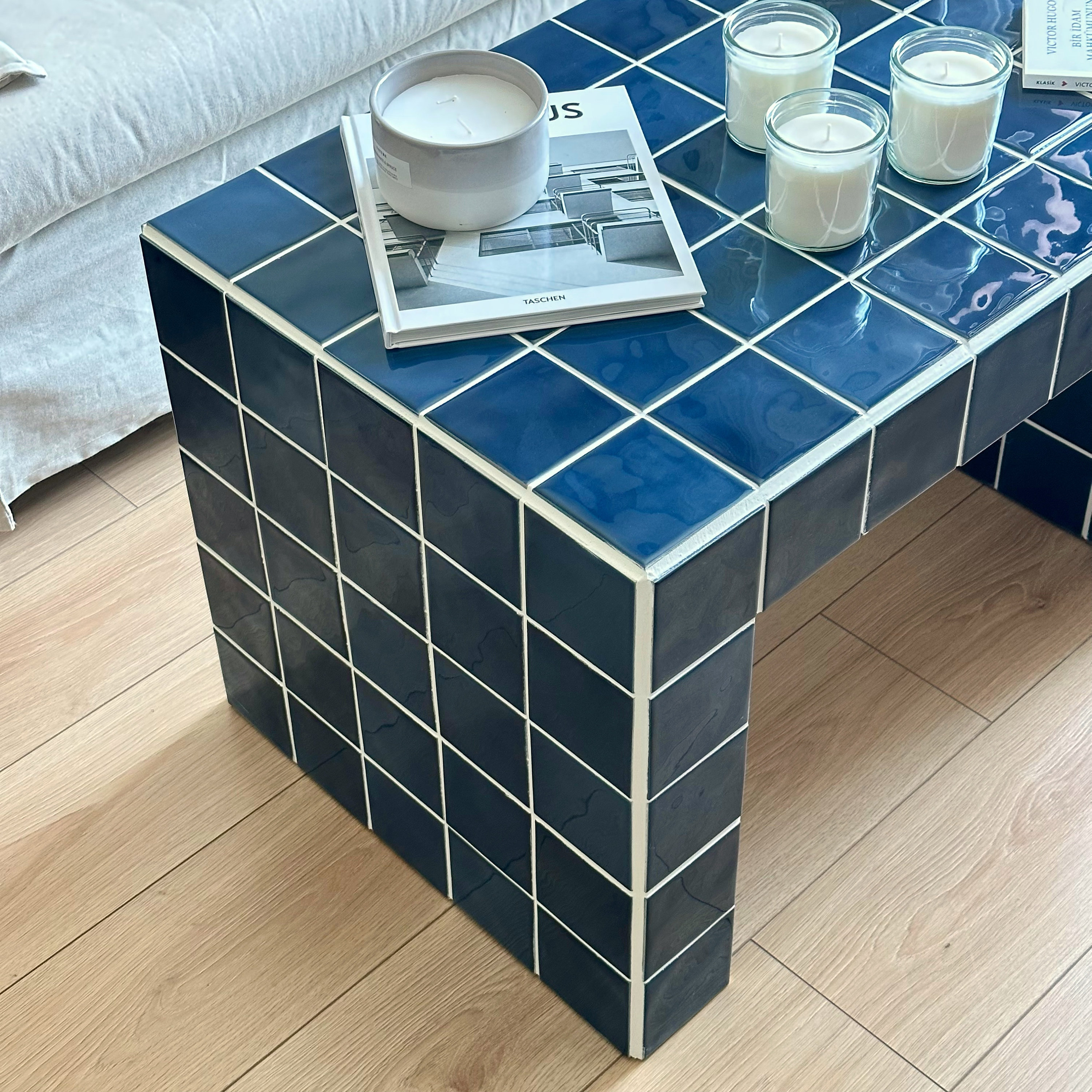 Tiled Coffee Table, Retro - Etsy