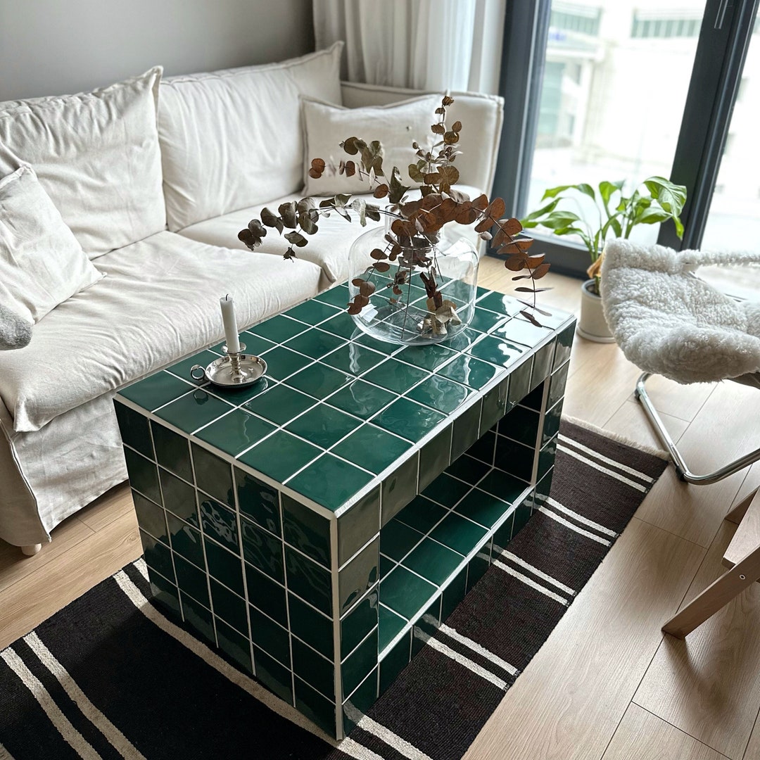 Tiled Coffee Table, Chubby - Etsy