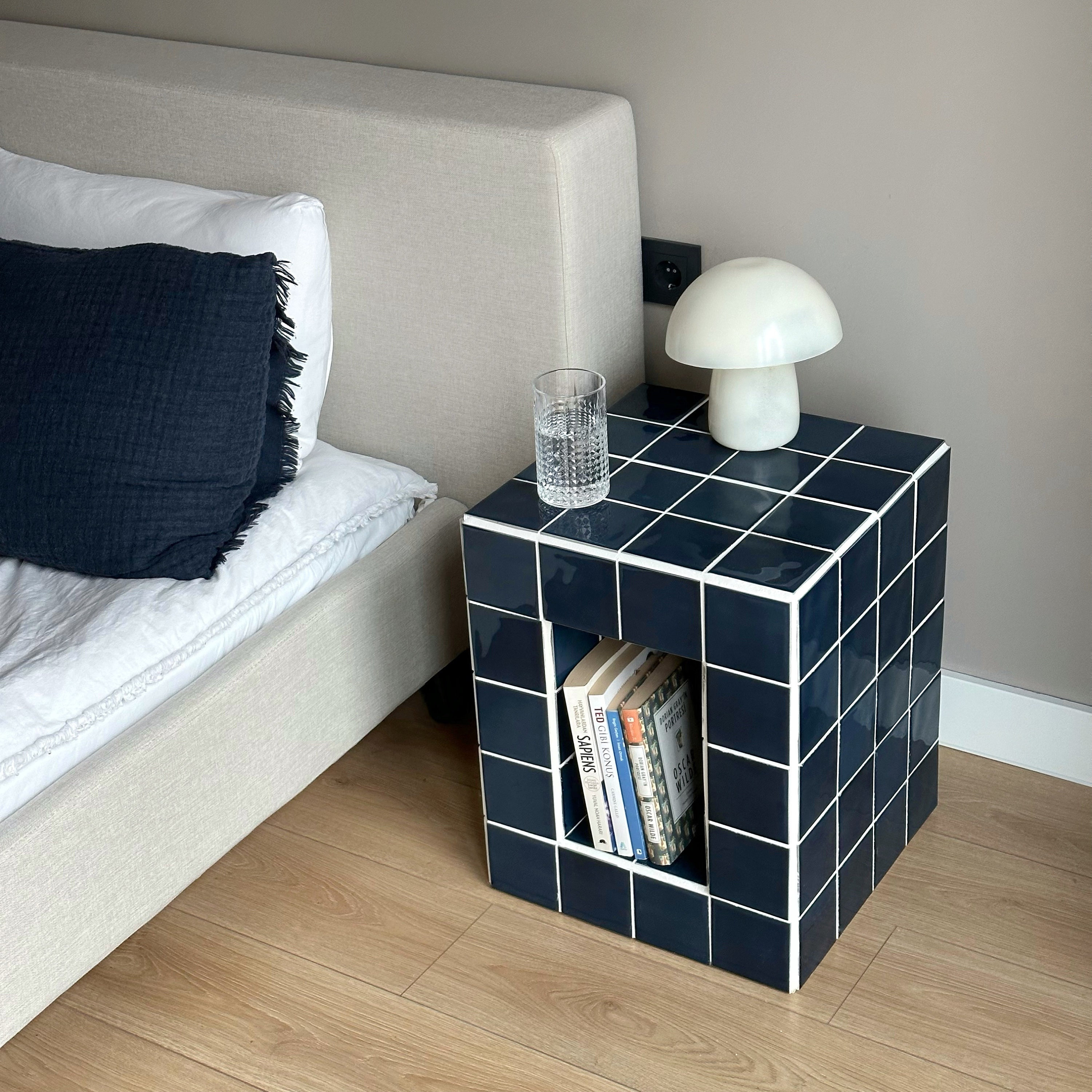 Tile nightstand deals