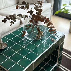 Tiled Coffee Table, Chubby - Etsy