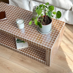 Tiled Coffee Table/Shoe Rack, Shoey image 6