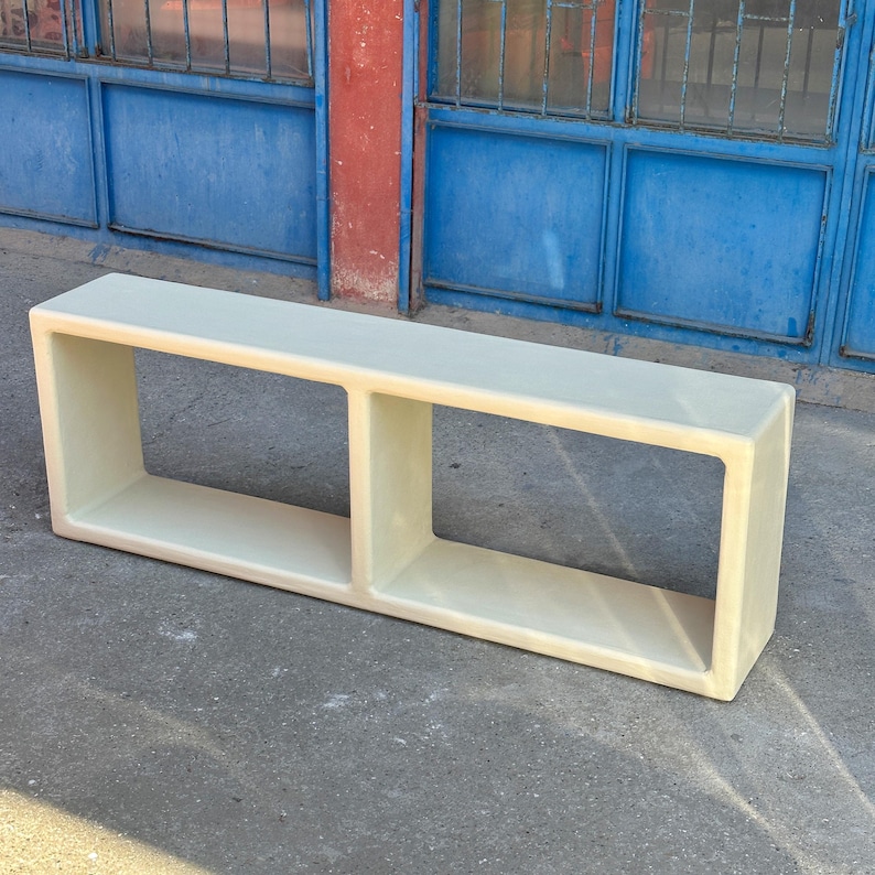 Luno Tv Unit, Micro Concrete Texture - Etsy