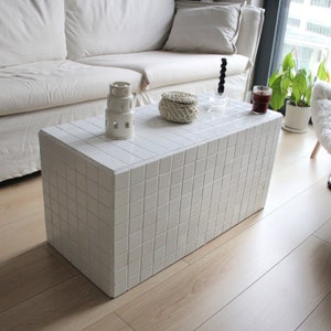 Tiled Coffee Table, W-Box
