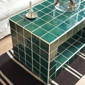 Tiled Coffee Table, Chubby - Etsy
