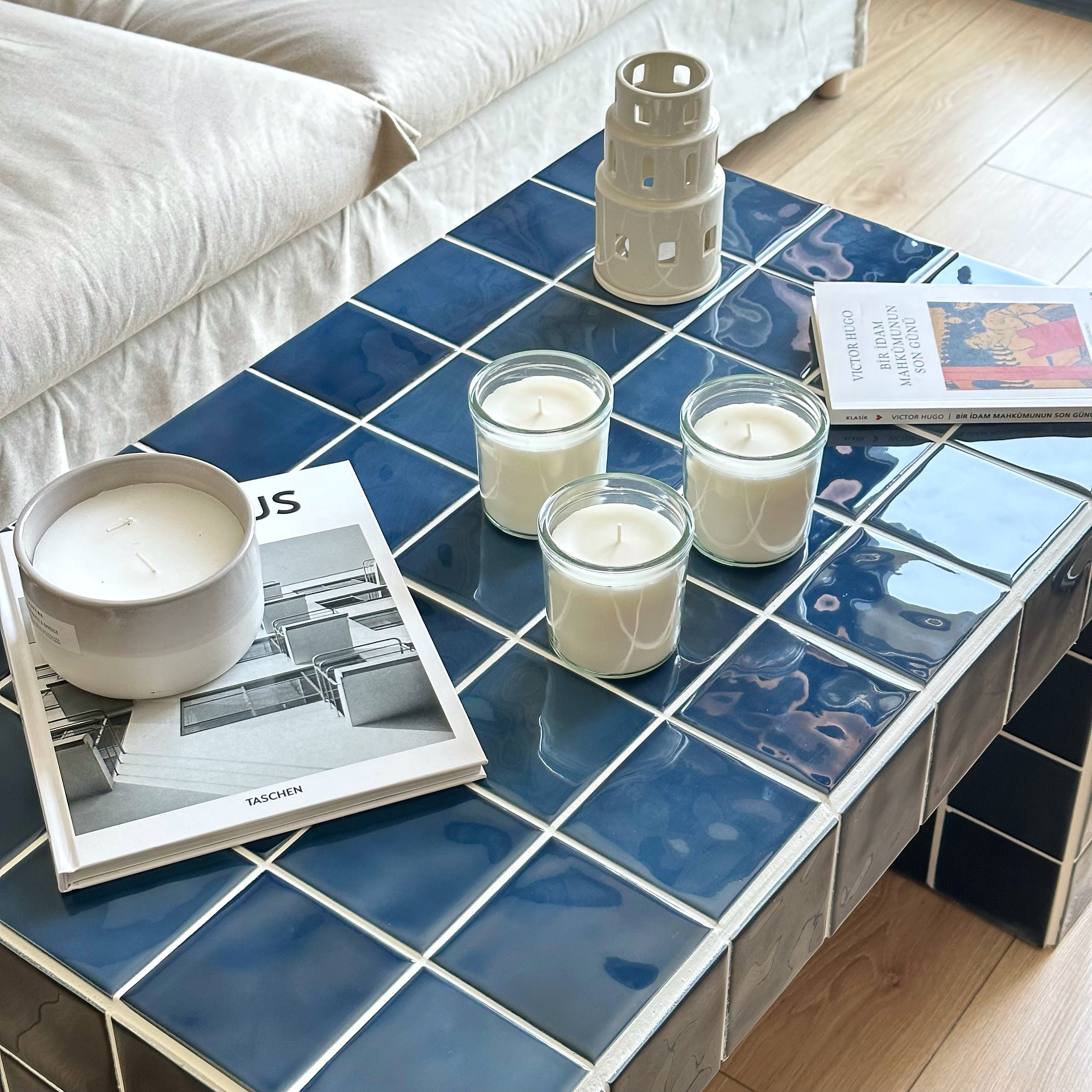 Tiled Coffee Table, Retro - Etsy