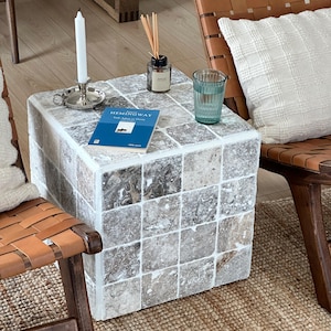 Tiled Cube Table, Box M