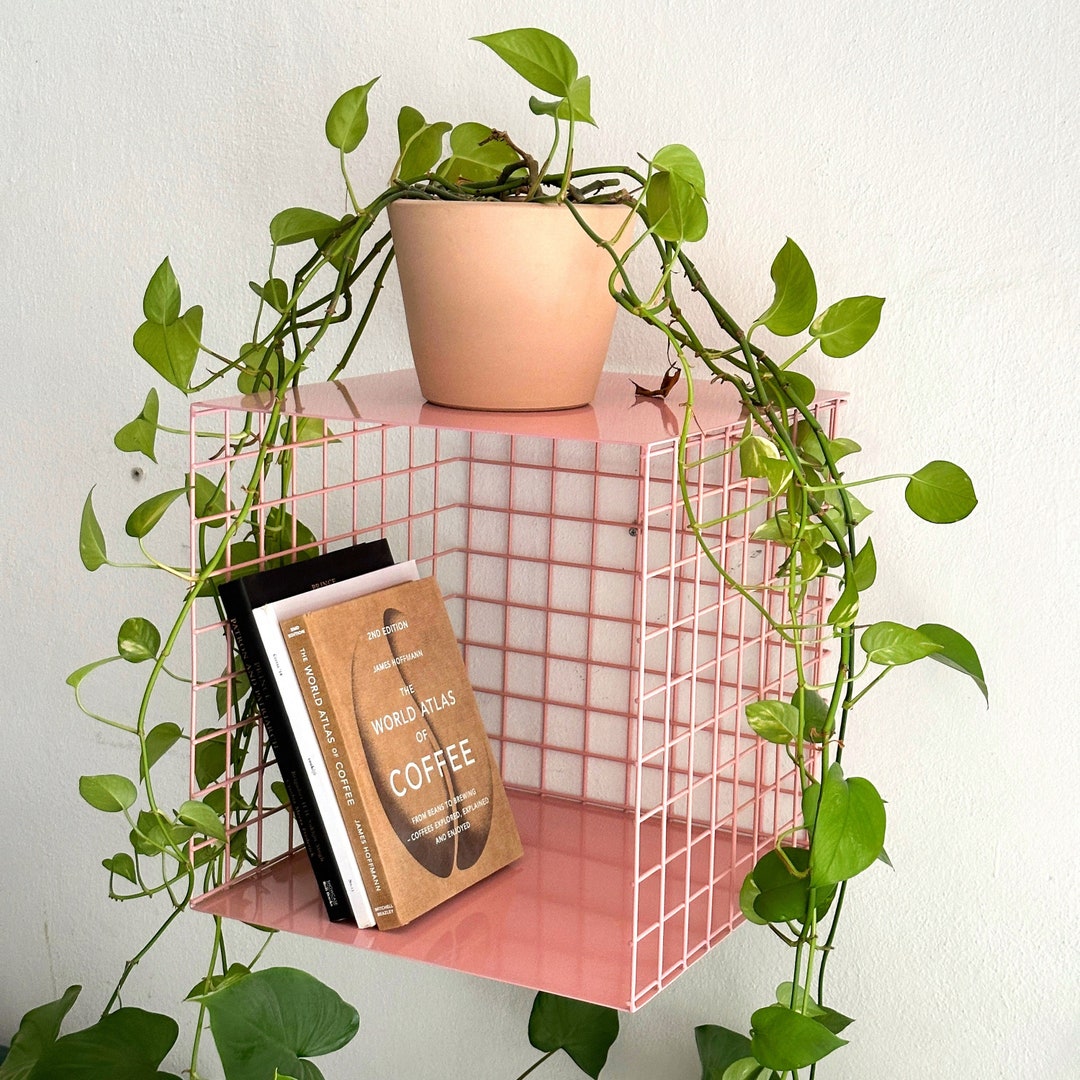 Metal Wire Mesh Wall Shelf, Mesh Etsy