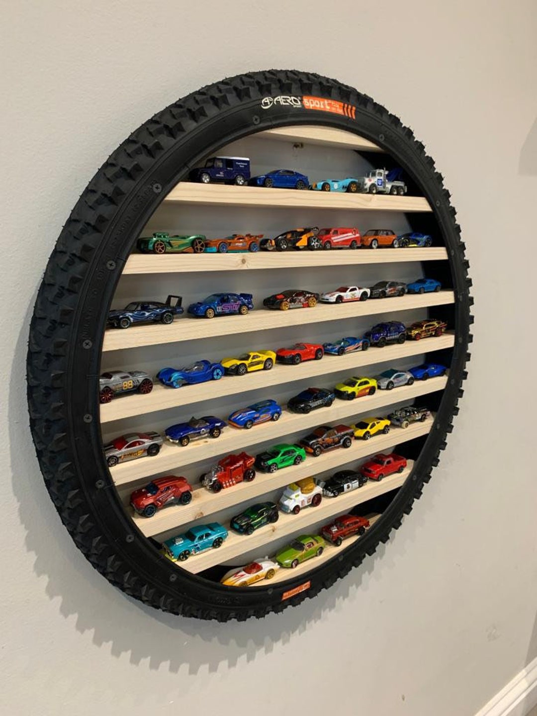 Tyre Shelf for Childrens Hot Wheels Cars 26 UK Seller Etsy UK