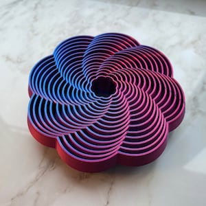 The Fidget Tornado | 3D Printed Fidget Cloud | Sensory | ASMR | Tinker Tool | Stress Relieve Desk Toy