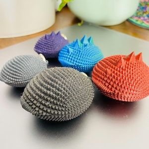 NEW Weighted Stabby Stone Keychain | Tactile Stim Toy | Pain-Seeking Stims | Spiky Handheld Fidget Toy for Neurodivergent Adults