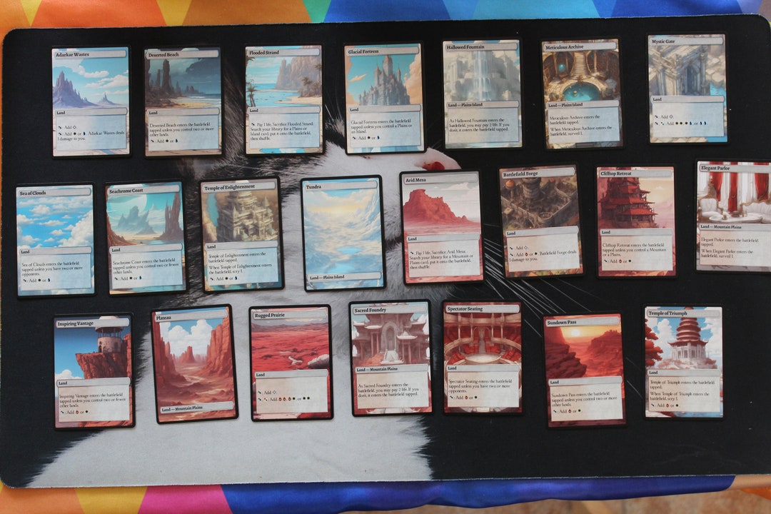 Colorless Nonbasic Lands Bosco's Smokin' Lands - the Gatewatch Pack - Includes FREE Triomes Pack ...