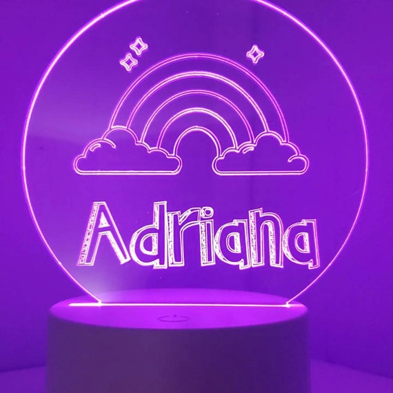 Personalize LED Night Lights Etsy